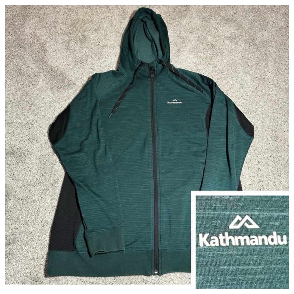 Kathmandu Altica 100 Zip Up Sweatshirt w/ Hood - Womens 16 (US 12-14 L-XL)